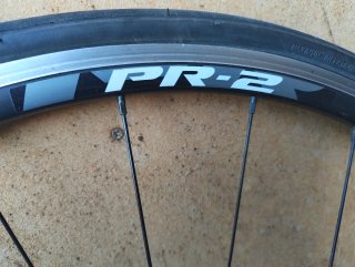 Ruedas Giant PR-2 Carretera. Con cassette Shimano