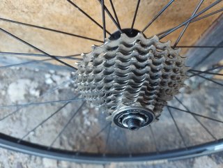 Ruedas Giant PR-2 Carretera. Con cassette Shimano