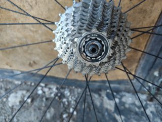 Ruedas Giant PR-2 Carretera. Con cassette Shimano