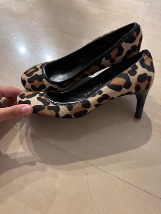 Zapatos Pedro Garcia Piel Tacón Leopardo Talla 46