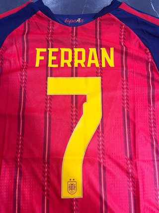 Camiseta España Ferran 7 Player Version 2 Estrella