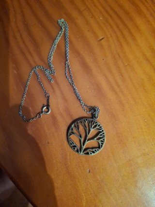 Collar Plata 925 Árbol de la Vida Opla