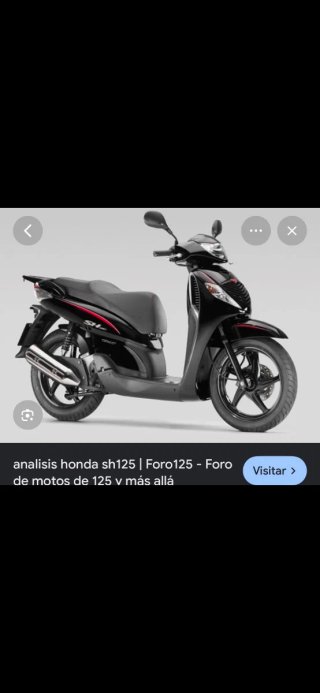 Honda Scooter Negra