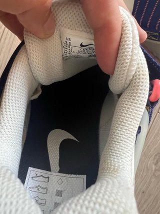 Nike Halterofilia Blancas y Azules