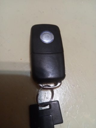 Llave Mando Volkswagen Negra