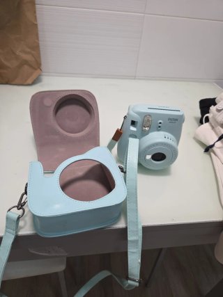 Cámara Fujifilm Instax Mini 9 Azul Claro