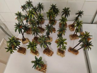 Lote de 20 palmeras para belén