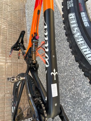 Bicicleta MTB Wilier Naranja/Negra