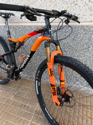 Bicicleta MTB Wilier Naranja/Negra