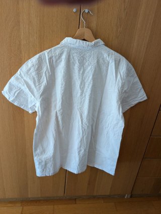 Camisa blanca manga corta Esmara Talla L
