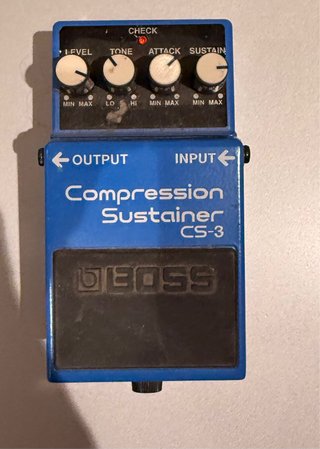 Boss CS-3 Compression Sustainer Pedal Guitarra