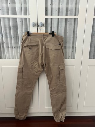 Pantalón cargo beige Jack and Jones hombre
