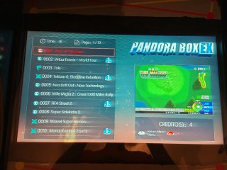 Máquina Arcade Pandora Box Kit 2000