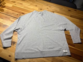 Sudadera Gris Zara Talla M