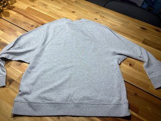 Sudadera Gris Zara Talla M