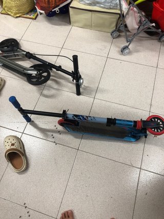 Patinete infantil azul oxelo