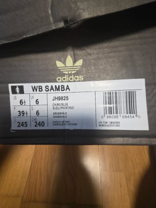 Zapatillas Adidas Azul y Blanco
