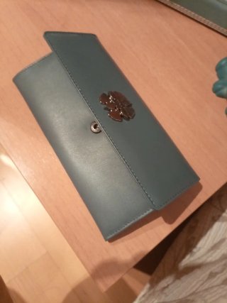 Cartera Tous color verde azulado