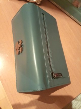 Cartera Tous color verde azulado