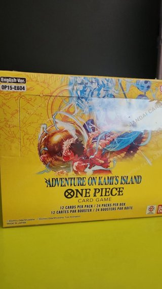 One Piece OP15 EB04 Booster Box Inglês