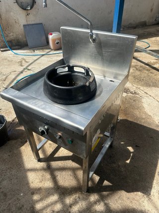Fuego Wok Industrial Acero Inoxidable