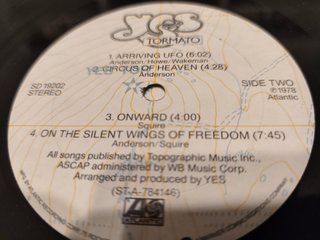 Vinilo Yes - Tormato (1978)