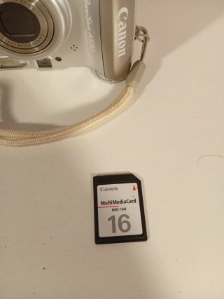 Canon PowerShot A530 Plata