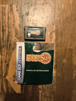Golden Sun GBA + Manual (Español)