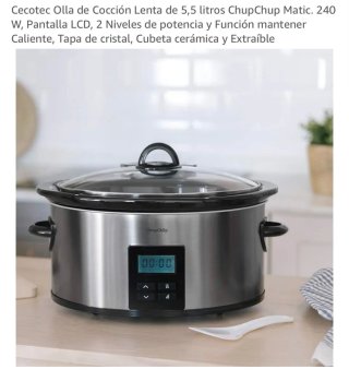 Olla ChupChup con pantalla LCD