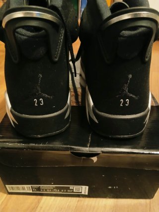 Air Jordan 6 'Black Metallic' Chrome 2022