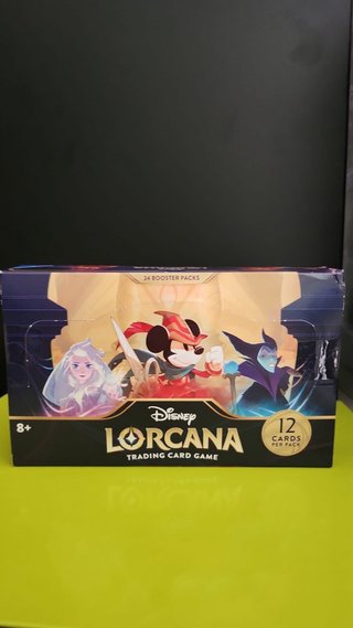 Caixa de Booster Disney Lorcana 1ª Edição ingles