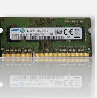 Lote 2x RAM Samsung 4GB DDR3L 1600MHz