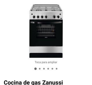 Cocina de gas Zanussi
