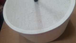 Lámpara Colgante Tela Gris Tambor