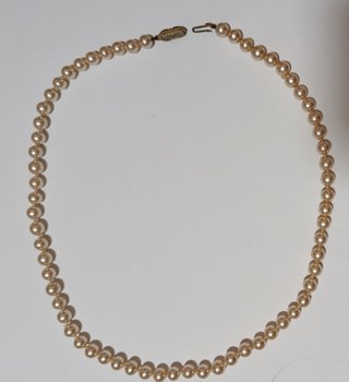 Collar Perlas Princesa Mallorca Beige