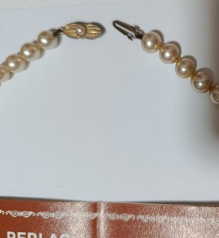 Collar Perlas Princesa Mallorca Beige