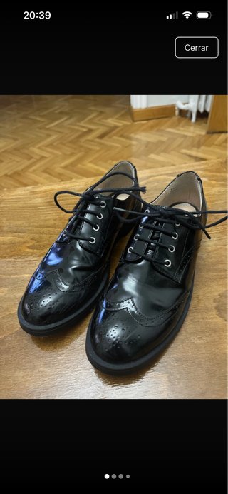 Mocasines negros charol