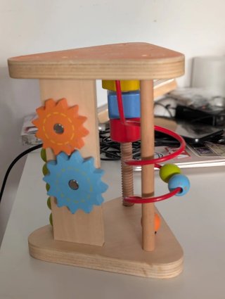 Juguete educativo madera