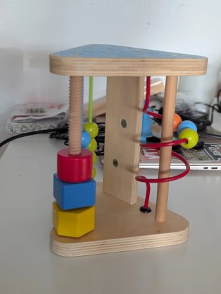 Juguete educativo madera