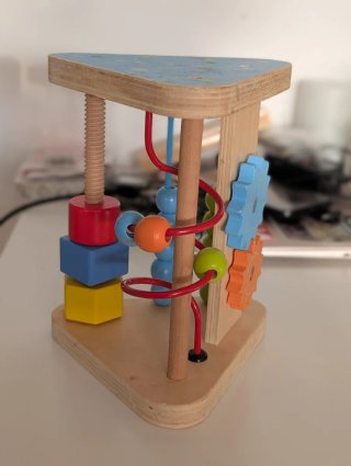 Juguete educativo madera