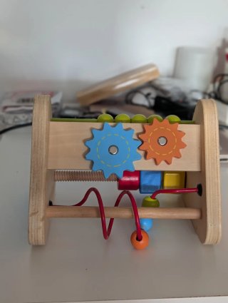 Juguete educativo madera