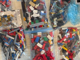 Lote piezas LEGO