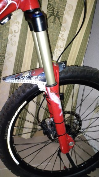 Bicicleta Mérida Freddy 5 SpiderM Descenso