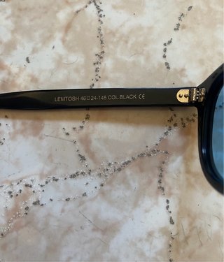 Gafas MOSCOT Negras Talla 46