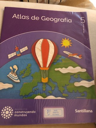Ciencias Sociales Santillana 5.o de Primaria.