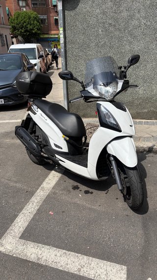 Kymco People GTI 125cc Scooter Blanca
