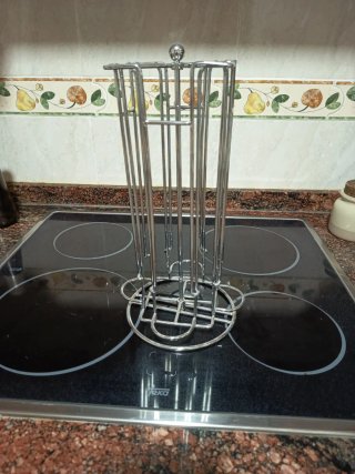 Portacápsulas Nespresso Cromado