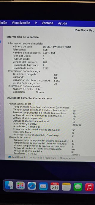 MacBook Pro macOS Monterey