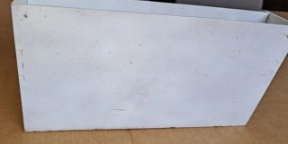 Organizador de escritorio de madera blanco