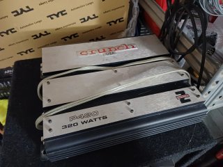 Amplificador y Subwoofer Alpine